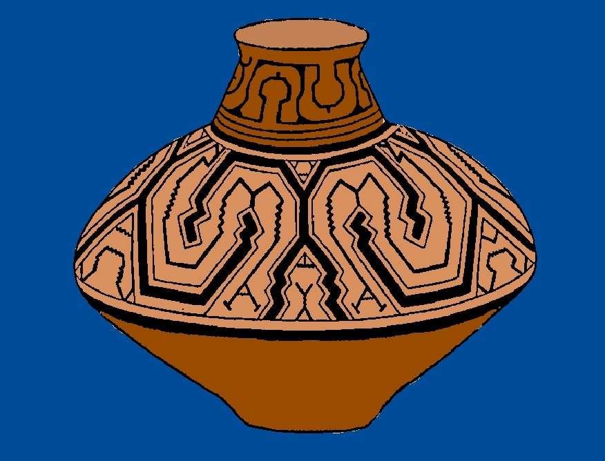 Ceramika Shipibo, peruwiańska Amazonia puzzle online
