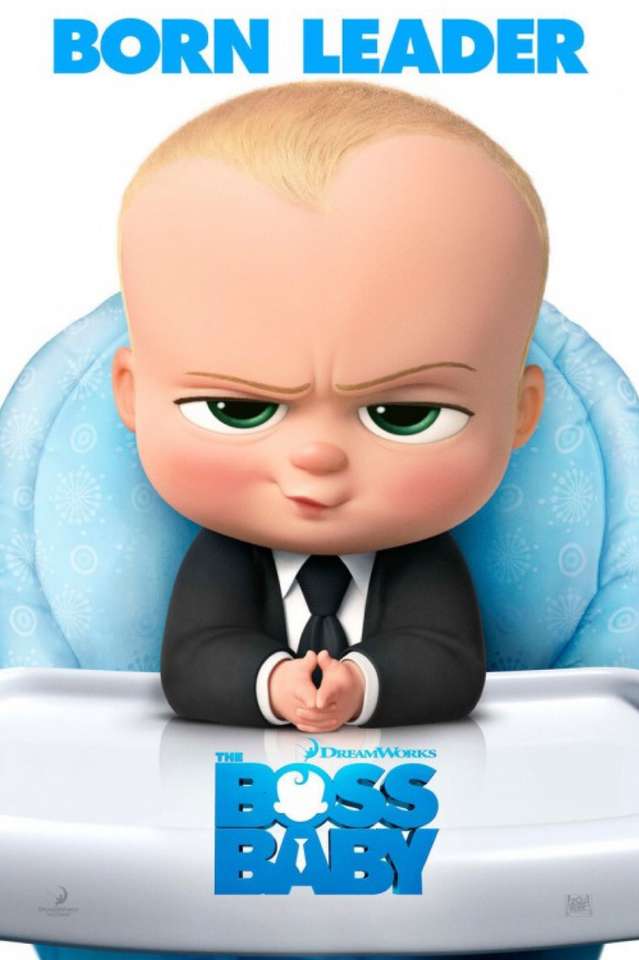 Plakat filmowy Boss Baby 2017 puzzle online
