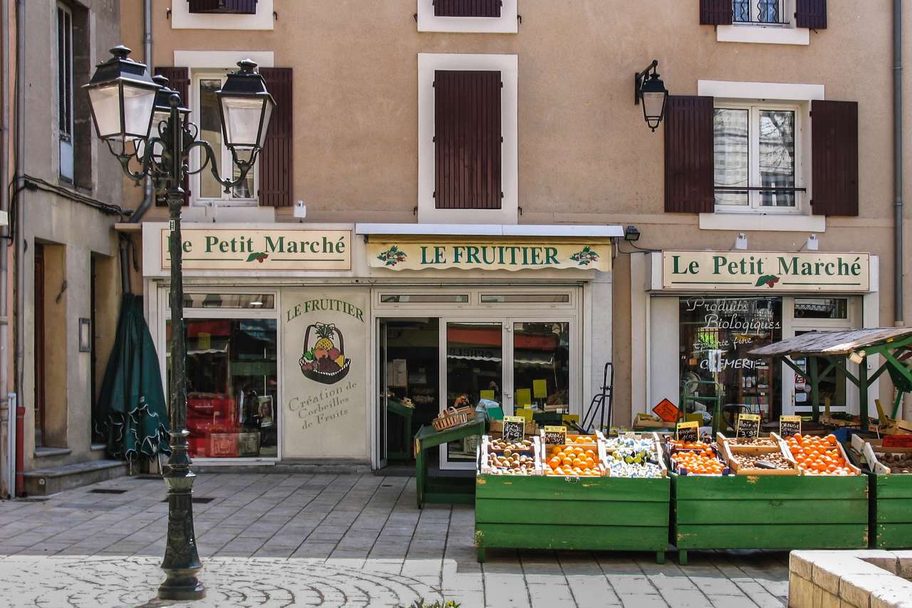 Sklep warzywny w La Provence puzzle online