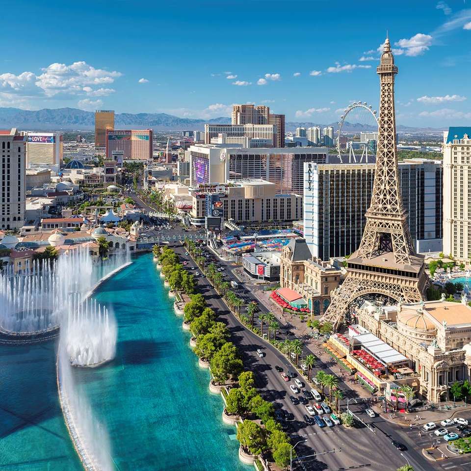Las Vegas- miasto w amerykańskim stanie Nevada puzzle online