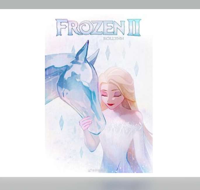 ELSA Z KONIEM WODNYM puzzle online