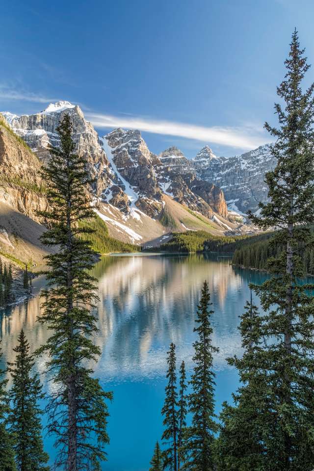 Jezioro morenowe w Banff puzzle online