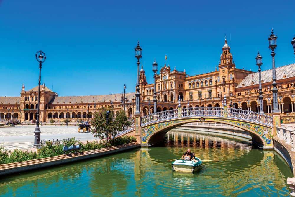 Hiszpania- Sewilla w Andaluzji, rzeka Gwadalkiwir puzzle online