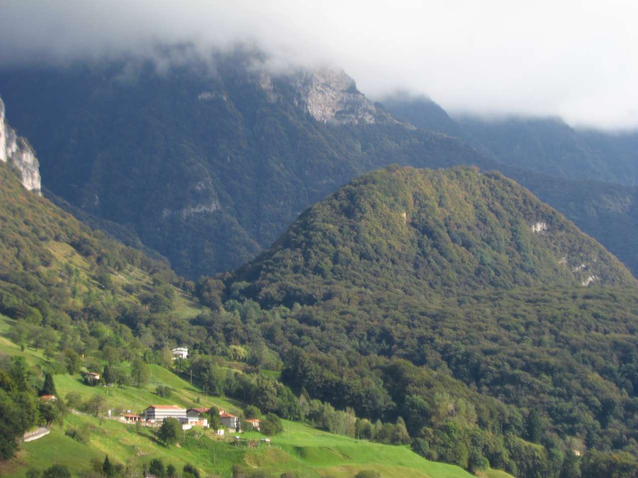 Krajobraz Alp puzzle online