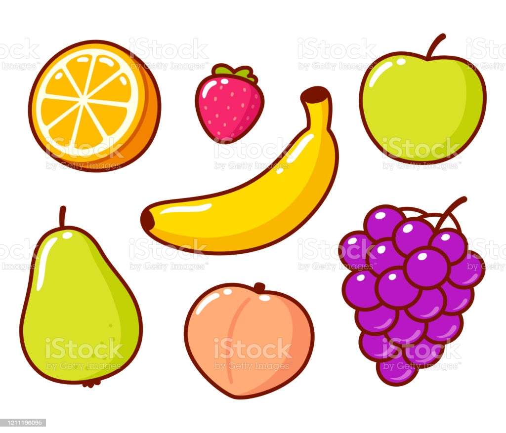 gráfico tanque modo Frutas alimentos saludables - Puzzle Factory