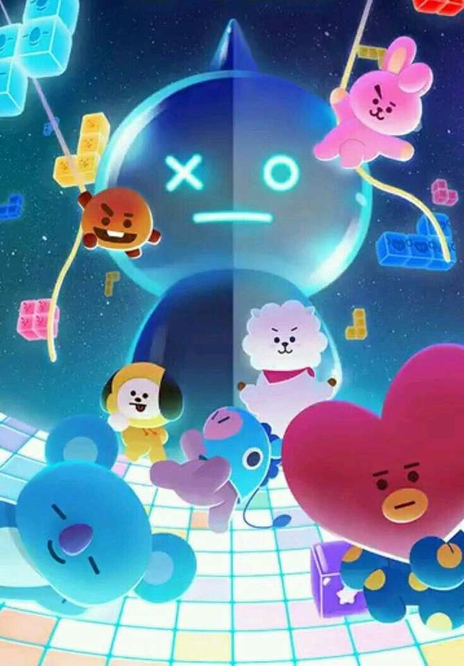 21 bts anime puzzle online