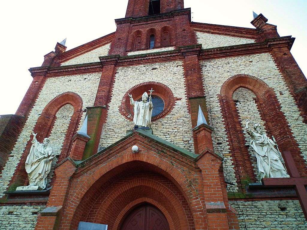Kościół św. Wojciecha i Stanisława w Wilamowie puzzle online