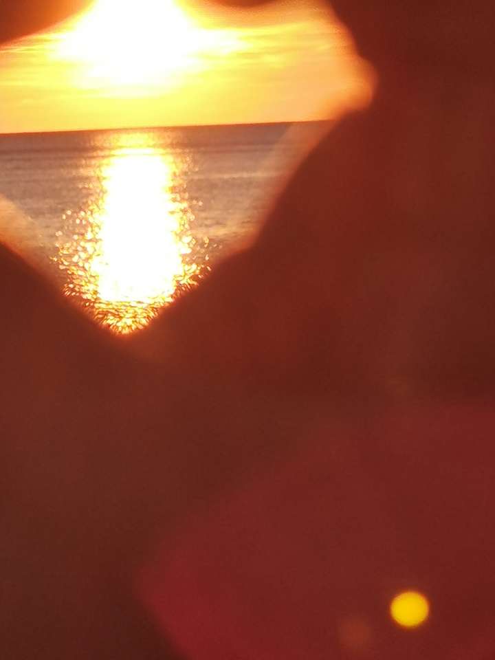 Wizualny zachód słońca. Barcoli. TS puzzle online