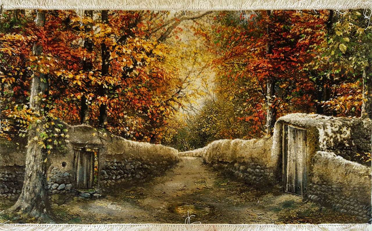 jesienny krajobraz puzzle online