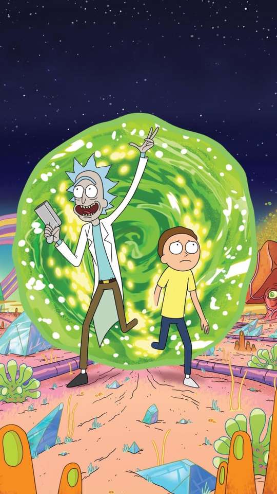 układanka Rick i Morty puzzle online