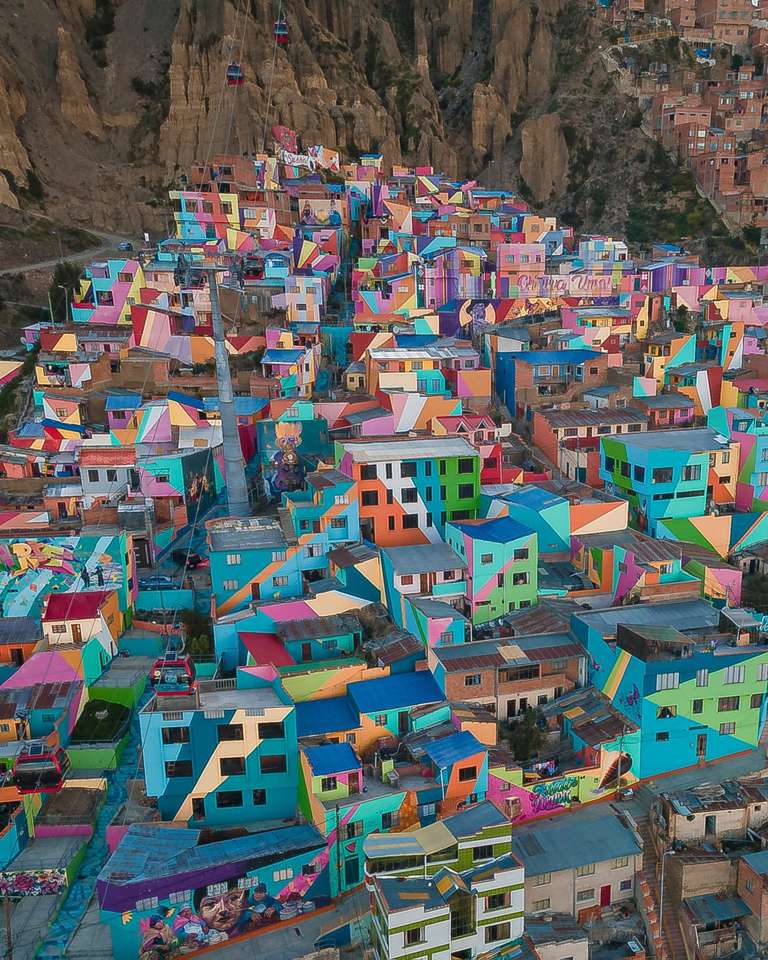 Okolica w mieście El Alto puzzle online