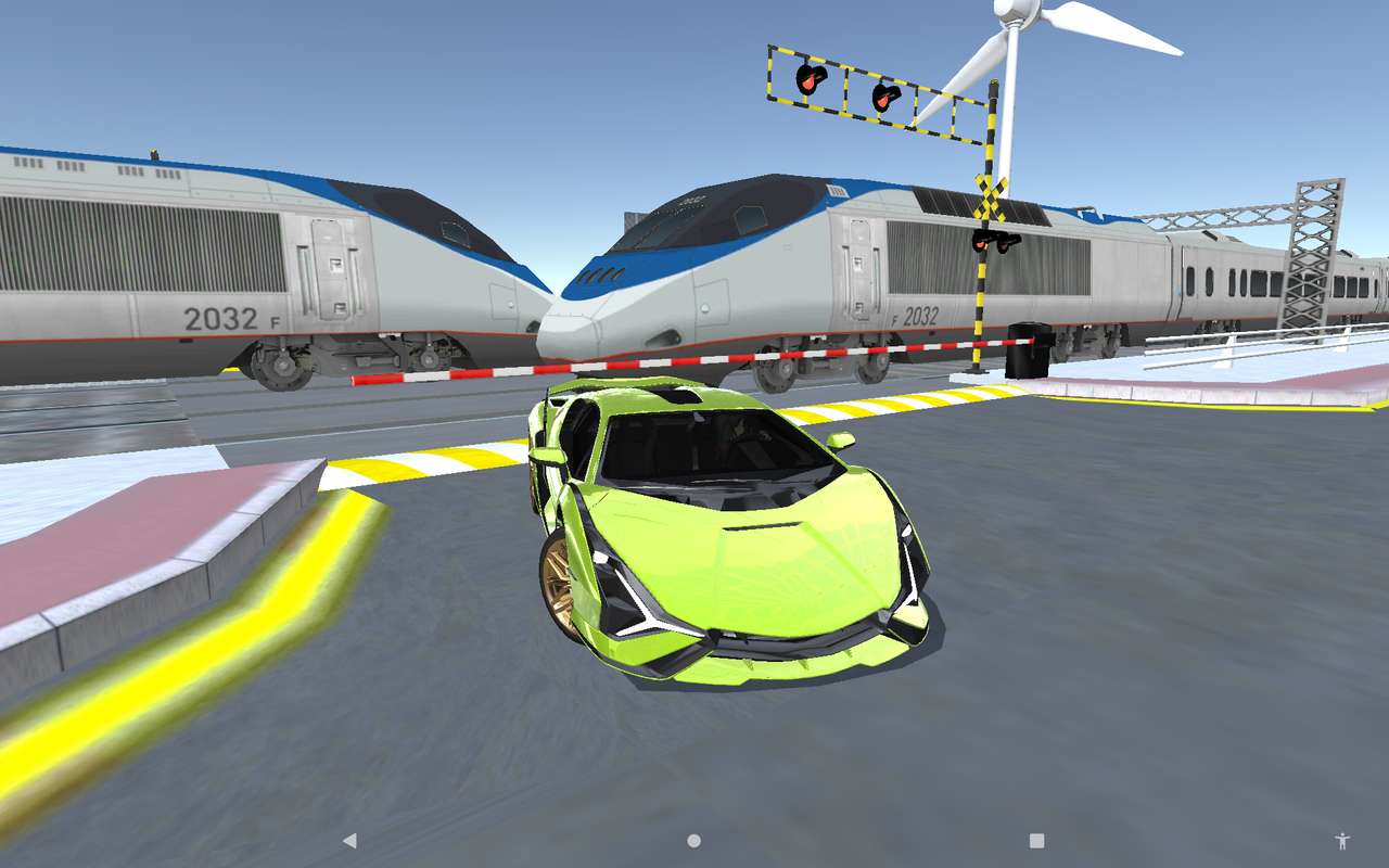 3d klasa jazdy Lamborghini sian puzzle online