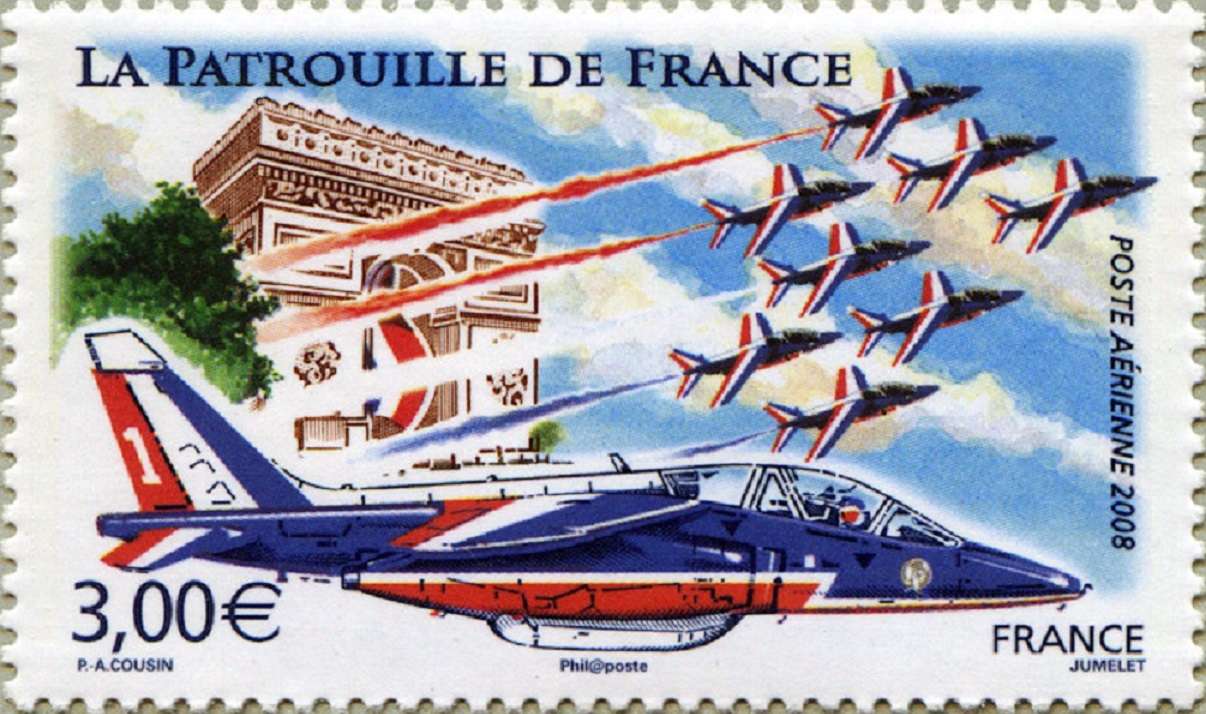 Patrouille de France nad Polami Elizejskimi puzzle online