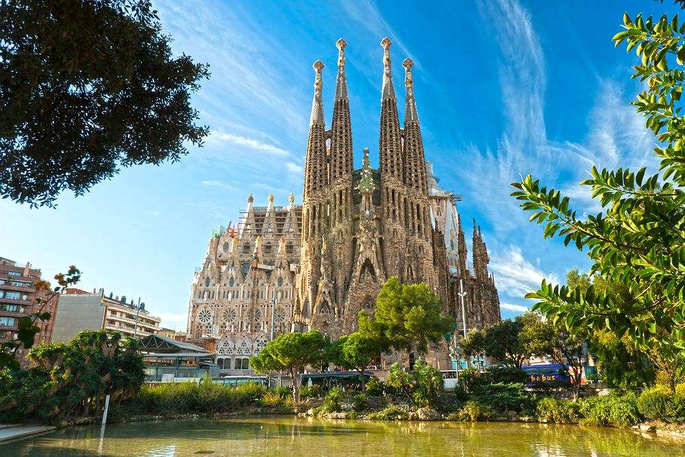 Kościół Świętej Rodziny- Sagrada Familia puzzle online