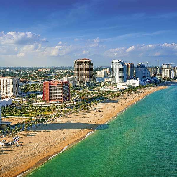 Miami - plaża na Florydzie puzzle online