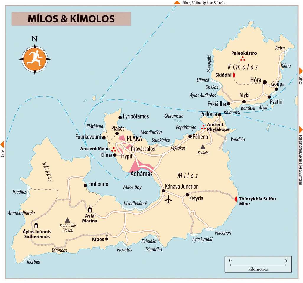 Grecka wyspa Milos puzzle online