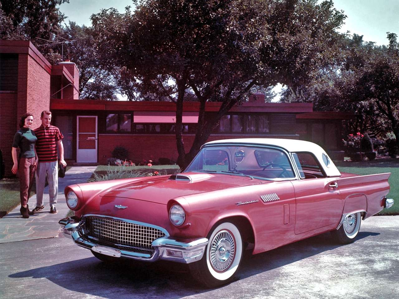 1957 Ford Thunderbird puzzle online
