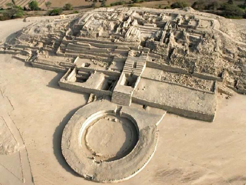 Las antiguas piramides de la cultura Caral puzzle online
