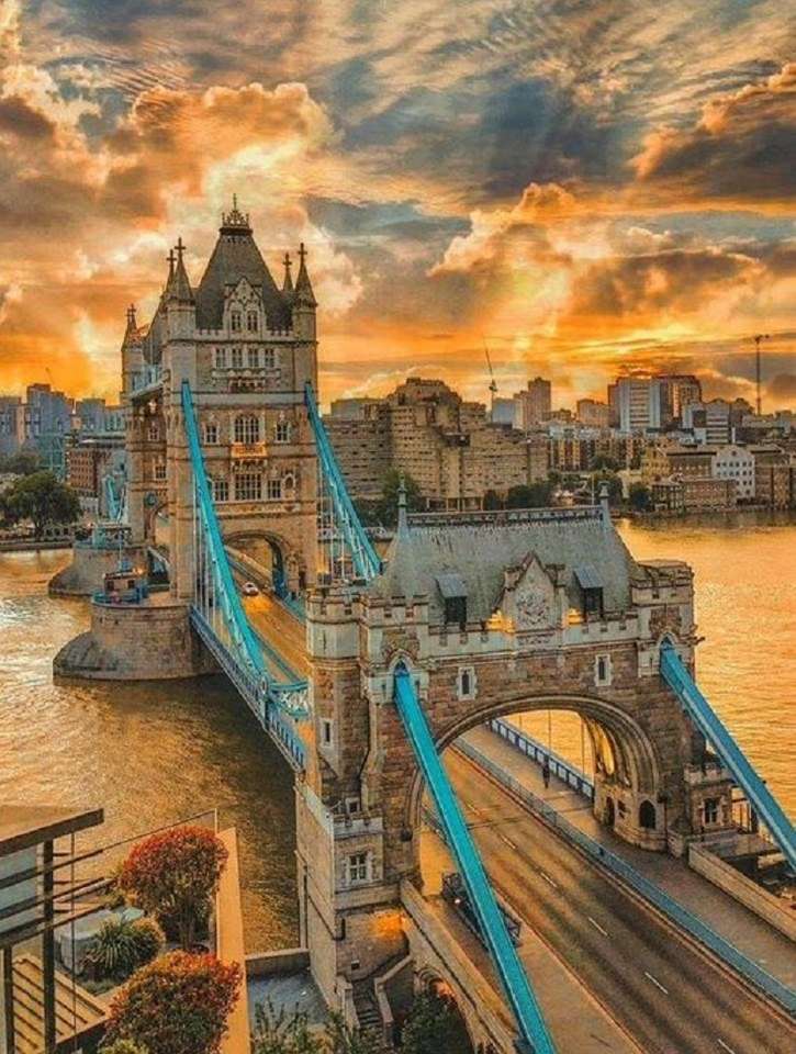Most  w Londynie. puzzle online