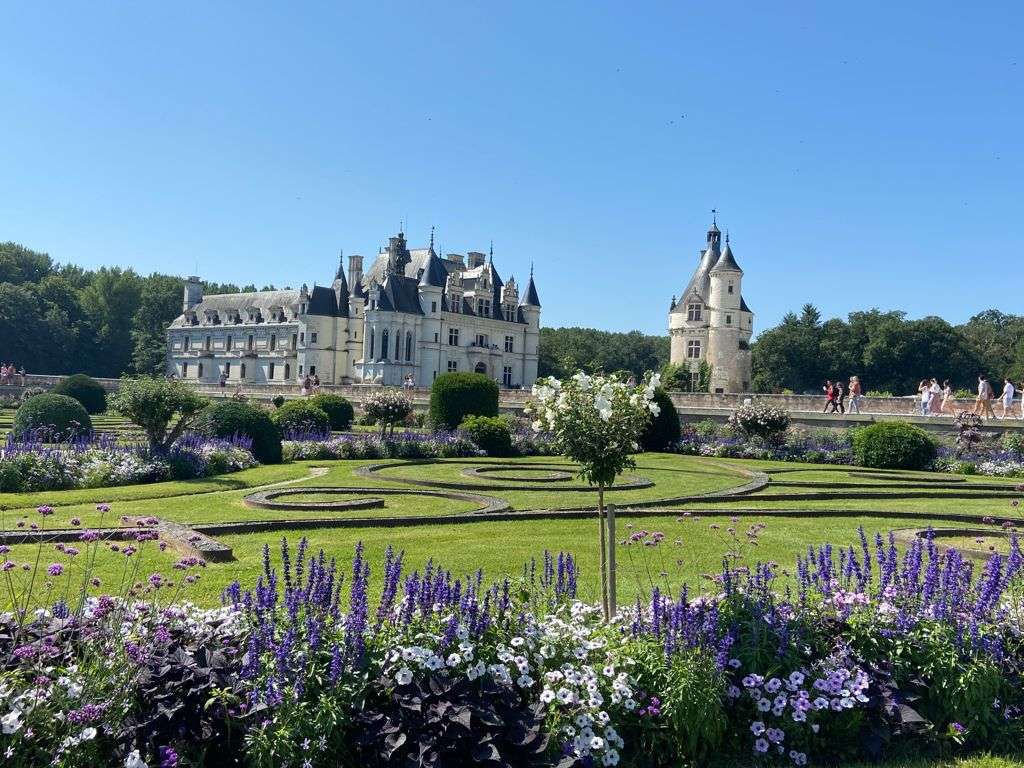 Zamek Chenonceau puzzle online