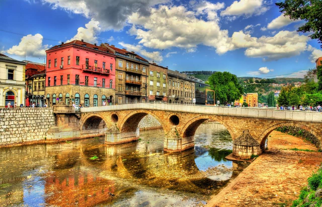Most Łaciński w Sarajewie - Bośnia i Hercegowina puzzle online