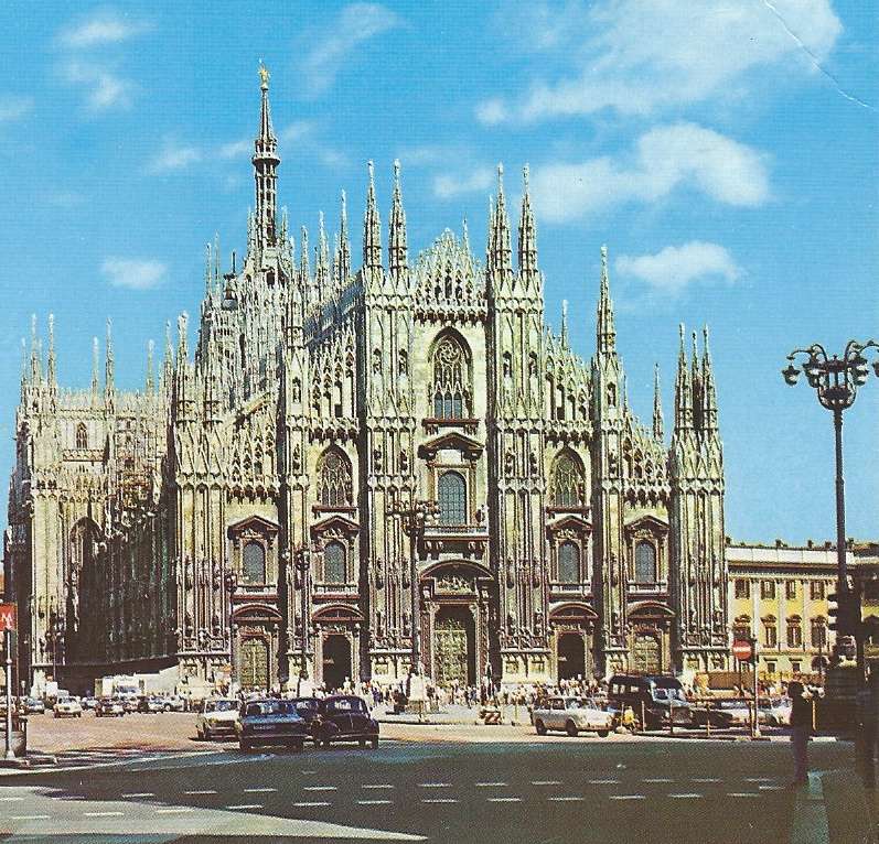 Katedra w Mediolanie puzzle online