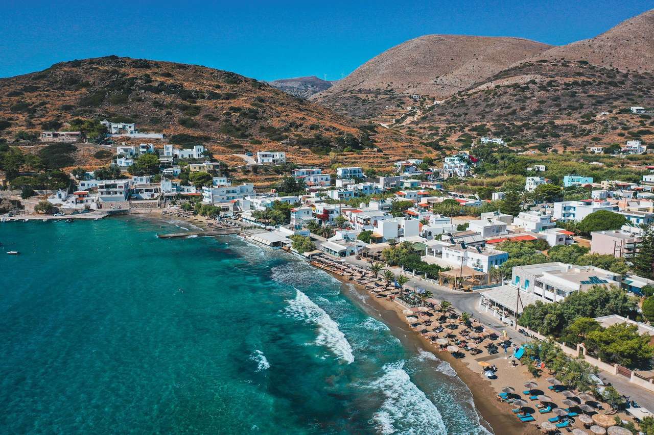 Grecka wyspa Syros Kini puzzle online