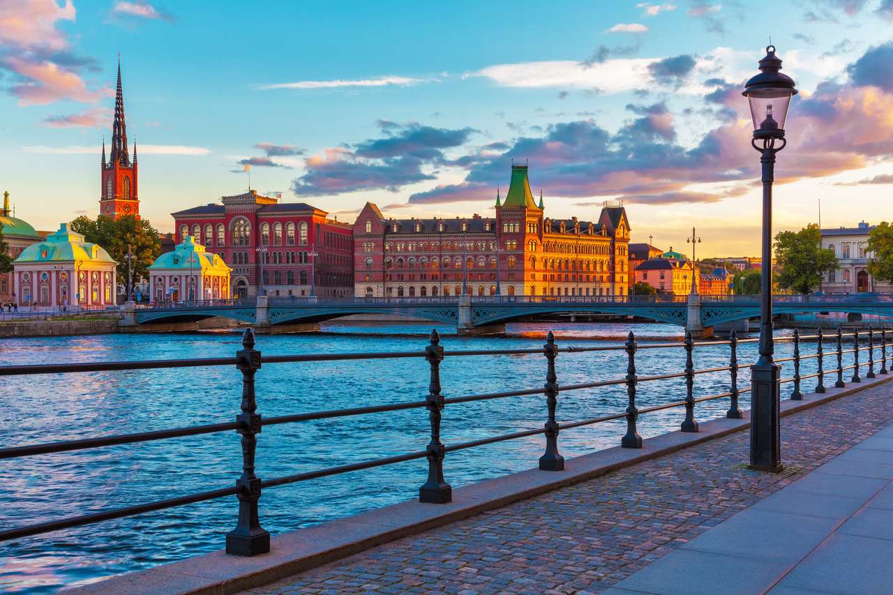 Stare Miasto w Sztokholmie puzzle online