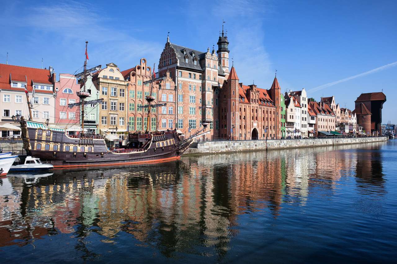 Miasto Gdańsk w Polsce puzzle online