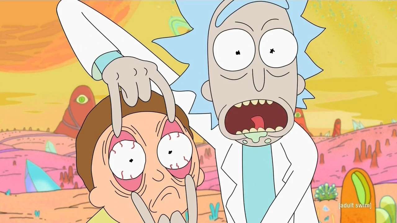 Rick And Morty puzzle online