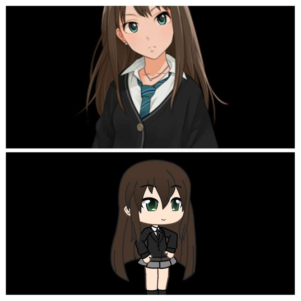 Rin shibuya normalne i życie gacha puzzle online