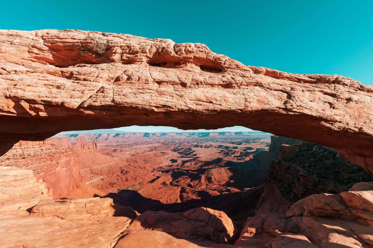 Piękne krajobrazy w Parku Narodowym Canyonlands puzzle online
