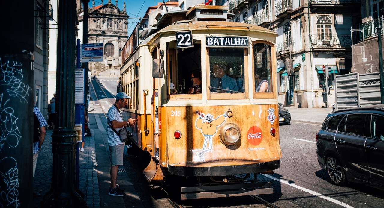 Tramwaj w Porto puzzle online