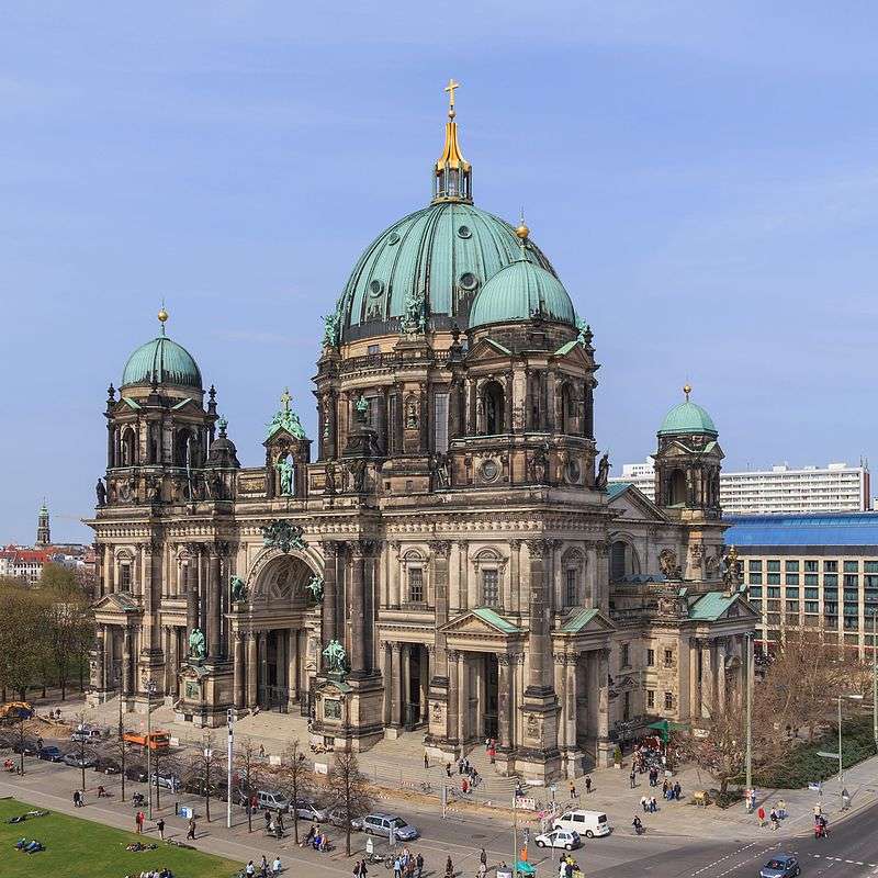 Ewangelicka katedra w Berlinie. puzzle online