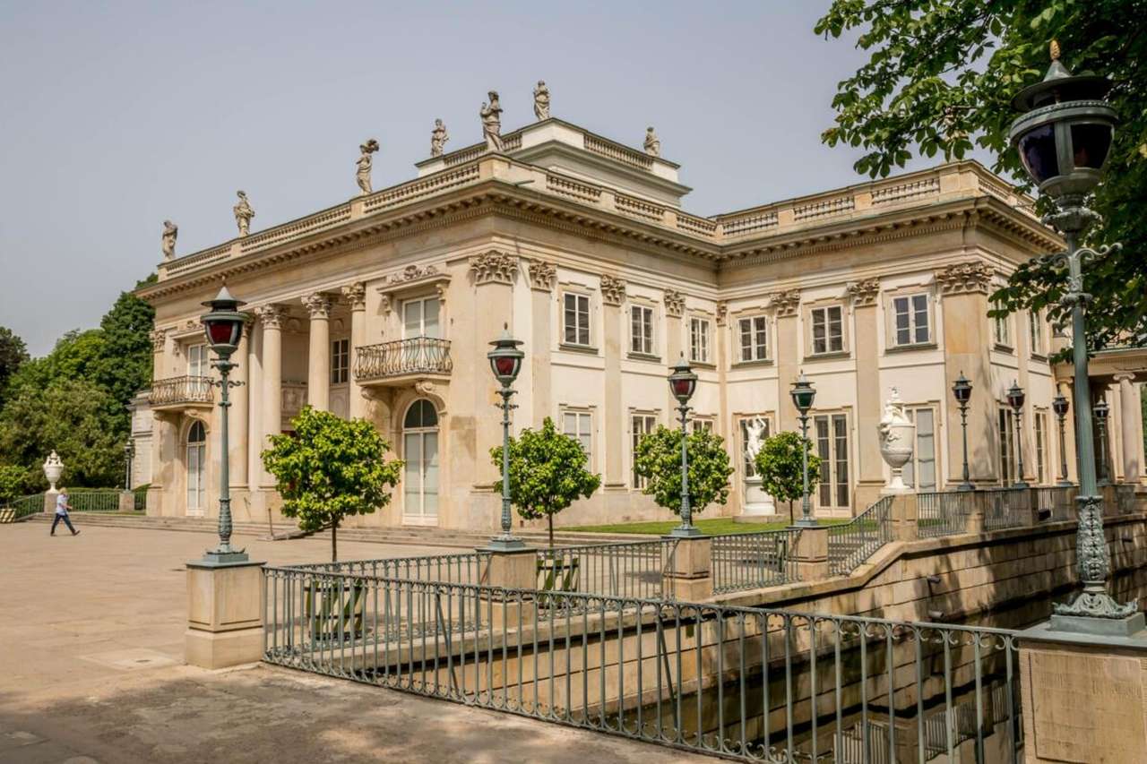 Pałac w Łazienkach puzzle online