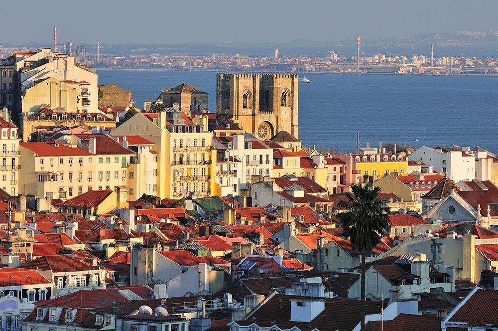 Panorama Lizbony puzzle online