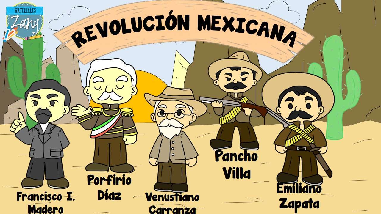 MEXICAANSE REVOLUTIE puzzel