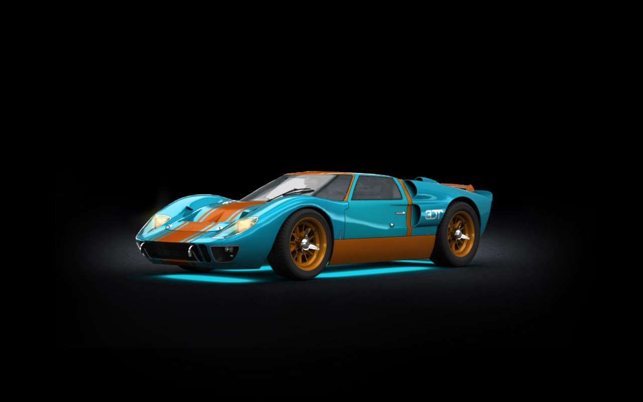 Ford GT 40 mk|| puzzle online