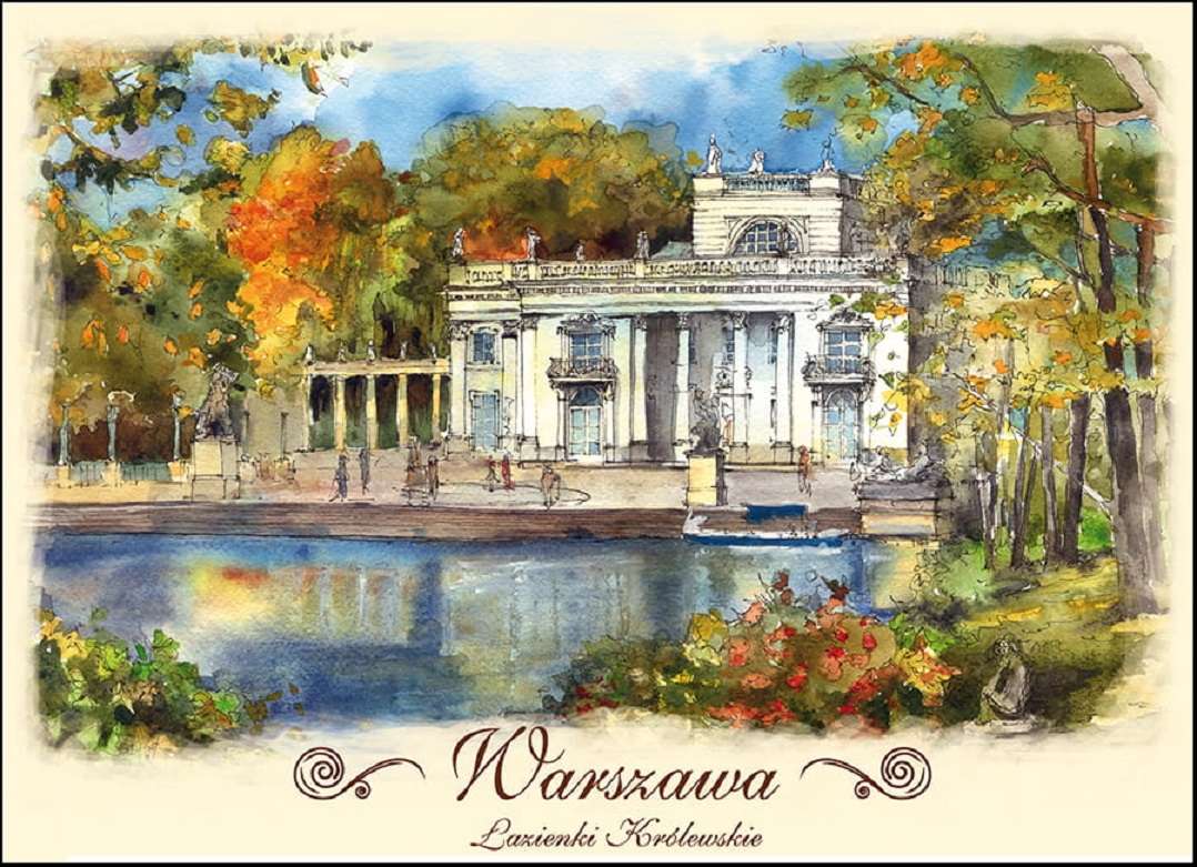 Warszawa: Pałac Łazienkowski - Polska puzzle online