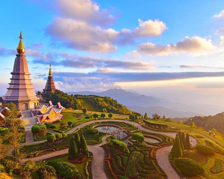 Panorama Tajlandii puzzle online