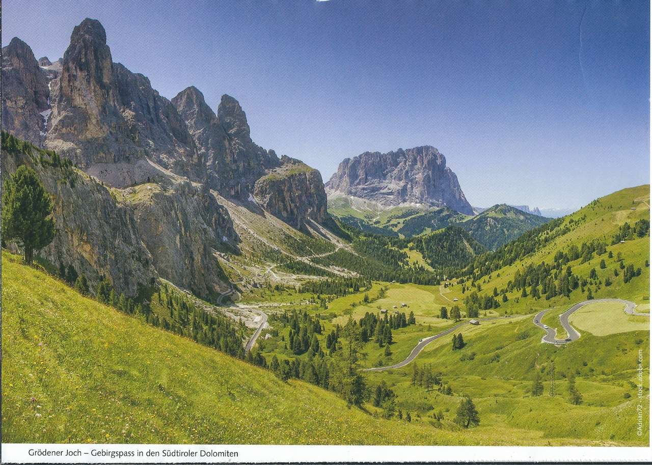 Passo Gardena puzzle online