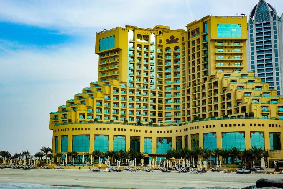 Hotel w Ajmanie- Emoraty Arabskie puzzle online