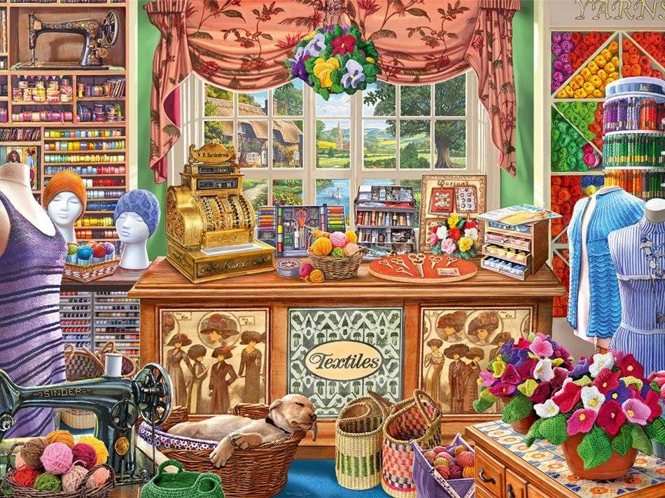 Puzle- pomieszczenie w sklepie puzzle online