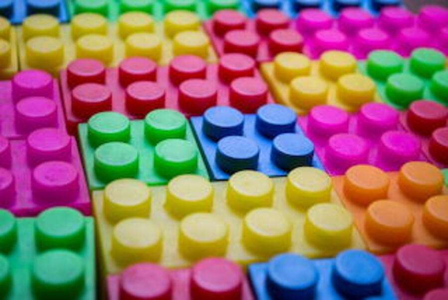 kolorowe lego puzzle online