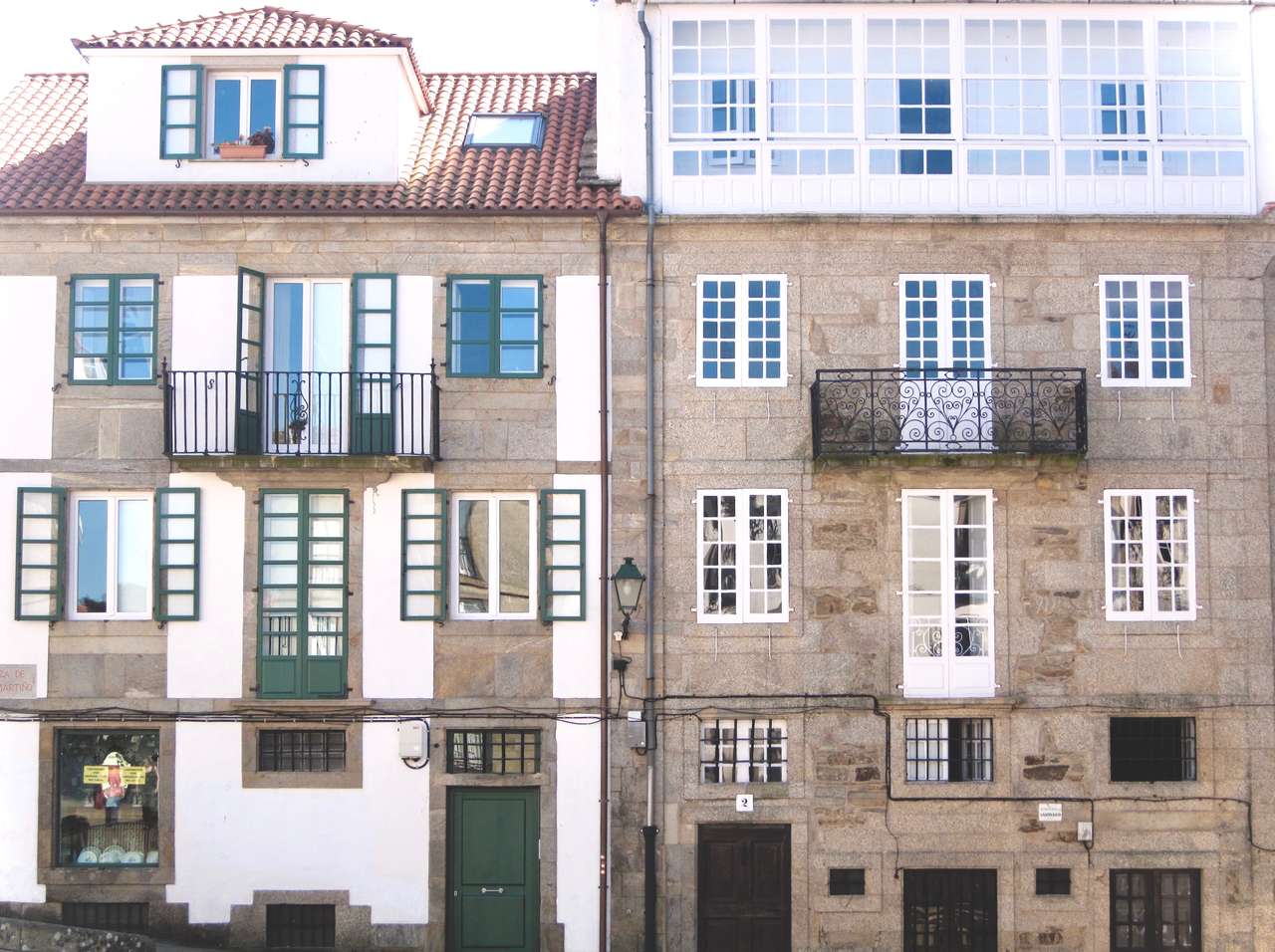 Typowe galicyjskie domy puzzle online