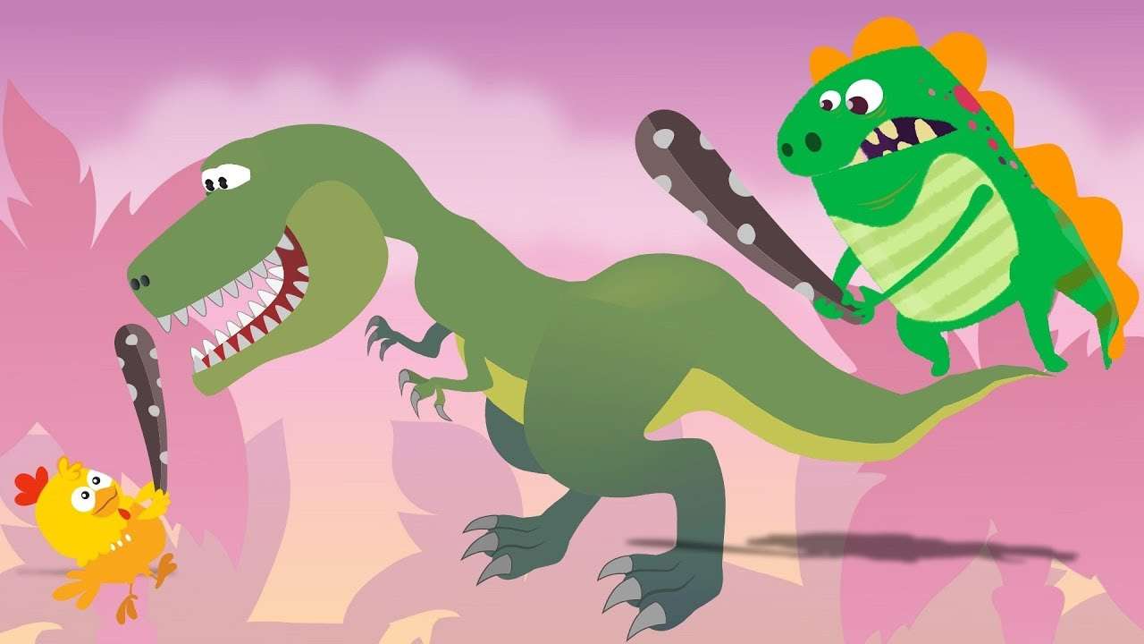puzzle z dinozaurami puzzle online