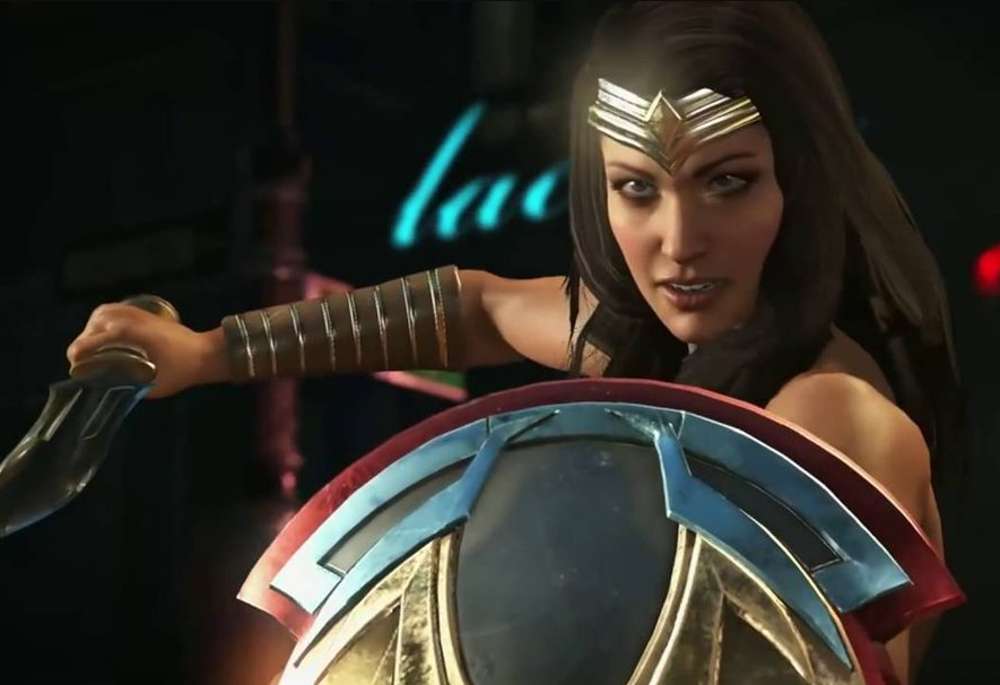 Niesprawiedliwość 2 Wonder Woman puzzle online