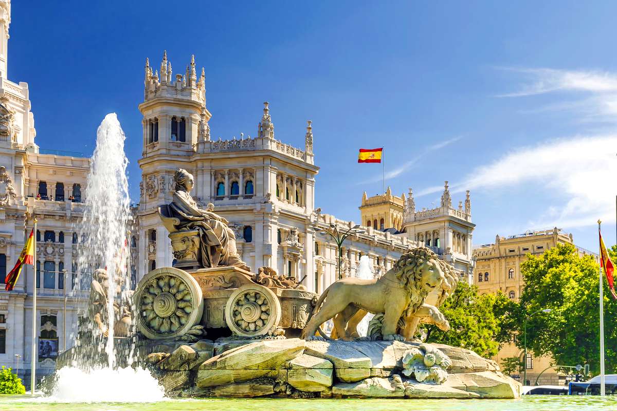 Hiszpania- Madryt puzzle online