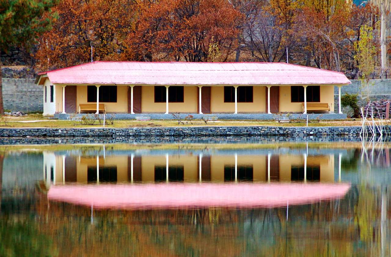 jezioro shangrila, skardu, pakistan puzzle online