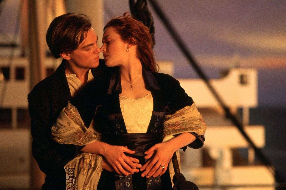 Titanic kyss pussel